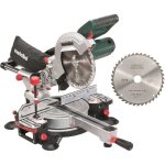 Scie à onglets - metabo - kgs 216 m - 1500 w - 305 x 65 mm - 216 x 30 mm - gris Scie à onglets - metabo - kgs 216 m - 1500 w - 305 x 65 mm - 216 x 30 mm - gris
