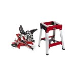 Scie � onglet radiale einhell tc - sm 2131 / 1 dual 1800w avec laser et pi�tement universel