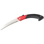 Scie �go�ne - agt - pliable - acier carbone - poign�e caoutchouc - 180 mm lame