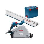 Scie plongeante gkt 55 gce + rail 140 cm fsn 1400 jk bosch pro - 0615990m9d