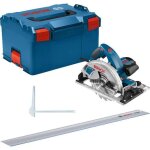 Scie plongeante gks 65 gce - bosch - avec rail 1400mm - l - box - 0615990m93