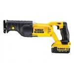 Scie sabre dewalt dcs380m2 18v li - ion xr / 4ah - coupe rapide jusquà 135mm - batterie fournie Scie sabre dewalt dcs380m2 18v li - ion xr / 4ah - coupe rapide jusquà 135mm - batterie fournie