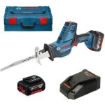 Scie sabre sans - fil bosch pro gsa 18 v - li c - 2 batteries li - ion 18 v 50 ah - malette l - boxx