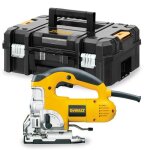Scie sauteuse 701w � poign�e sup�rieure + coffret t - stak - dewalt - dw331k - qs