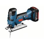 Scie sauteuse bosch professional gst 18v - li s - bois - sans fil - 2 batteries 40ah gal 18v - 40 l - ...