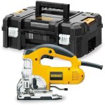 Scie sauteuse dewalt 701w � poign�e sup�rieure en coffret - dw331kt