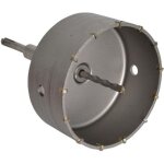 Scie trpan sds + - werka pro - longueur 160mm - diamtre 125mm - carbure de tungstne - filetage m18 ...