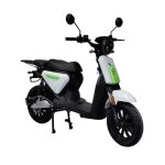 Scooter �lectrique c1s 50cc ? compatible support de top case - couleur: blancbatterie: 60v29ah