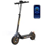 Scooter �lectrique pliant w9 air 500w 48v 10ah autonomie 40km pneu 10 tout terrain double amortissement ...