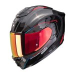 Scorpion exo - 1500 carbon air mundi integralhelm schwarz rot taille m