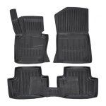Scoutt 3d tapis de sol en caoutchouc premium pour bmw x3 (e83) 2004 - 2010