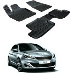 Tapis de sol en caoutchouc premium - scoutt - peugeot 308 2014 - 2021 - 3d design - résistant - flexible ... Tapis de sol en caoutchouc premium - scoutt - peugeot 308 2014 - 2021 - 3d design - résistant - flexible ...