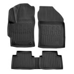 Tapis de sol 3d - scoutt - toyota corolla (e210) - caoutchouc premium - noir - sur mesure
