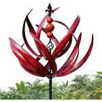 Sculptures éoliennes et toupies moulin à vent de jardin moulin à vent lotus 3d dynamique pour jardin ... Sculptures éoliennes et toupies moulin à vent de jardin moulin à vent lotus 3d dynamique pour jardin ...