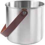Seau  champagne inox 18cm 4l moon