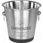 Seau � champagne inox - h. 22 x dia. 21cm