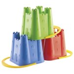 Seau ch�teau fort 14 cm - ecoiffier - fabrication fran�aise - pour b�b� d�s 6 mois