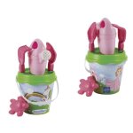 Seau garni dcor licorne - ecoiffier - tamis arrosoir pelle rteau et moule  sable - enfant ds 18 mois ...
