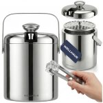 Seau � glace avec pince 13 l 13l stal nierdzewna - inox