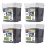 Seau de graines de tournesol noir 2 kgs pour oiseau de la nature - lot de 4 - Seau de graines de tournesol noir 2 kgs pour oiseau de la nature - lot de 4 -