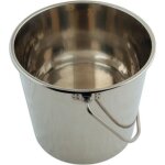 Seau en inox de 12 litres laser 5929