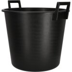Seau de maon plastique - kotarbau - rond 40l - noir