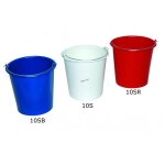 Seau plastique rond 10 l - brosserie thomas - 10s