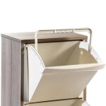 Seau de remplacement pour meubles diffrencis avec poigne blanche.