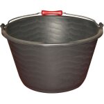 Seau vendange gradu� - poign�e en bois - 18 l