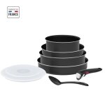 Seb batterie de cuisine 8 pièces induction revêtement antiadhésif poignée couvercles hermétiques fabriqué ... Seb batterie de cuisine 8 pièces induction revêtement antiadhésif poignée couvercles hermétiques fabriqué ...