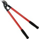 Scateur 2 mains - bahco - p140 - f - contre - lame en forme de crochet - coupe large - orange et noir ...
