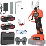 Sécateur électrique - nuzeky - professionnel - 40 mm - 2 batteries 21 v - léger et ergonomique Sécateur électrique - nuzeky - professionnel - 40 mm - 2 batteries 21 v - léger et ergonomique