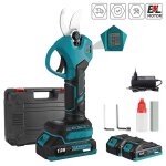 S�cateur �lectrique sans fil 30 mm ? moteur brushless 2 vitesses ? compatible batterie makita 18v ? jardinage ...