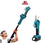 S�cateur �lectrique sans fil 3500w - avec tige dextension - 1 batteries rechargeable - diam�tre coupe ...