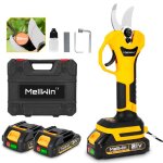 S�cateurs jardin �lectrique sans fil tailleuse � branches 2 vitesses coupe jusqu� 30mm - mellwin - 2x ...