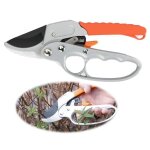 S�cateur de jardins�cateur � cr�maill�re enclume et cliquetcoupe branches professionnelcoupe bypasspour ...