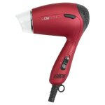 Sche - cheveux - clatronic - htd 3429 - 1200w - rouge - compact de voyage