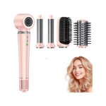 S�che cheveux 5 - en - 1 rolipo 1200w ? moteur 110 000 tr / min 500 m d?ions n�gatifs boucles automatique ...