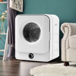 S�che - linge � �vacuation - 3 kg acier inoxydable 5 programmes - 49x43x59cm