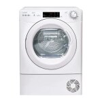 S�che - linge pompe � chaleur candy cs eh10n2te - s smart - 10 kg - bac easycase - classe d - blanc