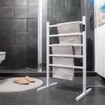 Seche - serviettes electrique pied mural 60w