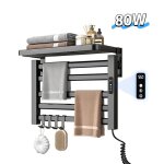 S�che - serviettes �lectrique - porte - serviettes �lectrique � affichage num�rique 5 barres - ipx4 - ...