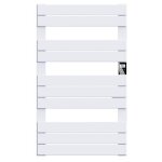 Sèche - serviette électrique sans fluide 500w h. 101xl60cm bestherm hanae blanc Sèche - serviette électrique sans fluide 500w h. 101xl60cm bestherm hanae blanc