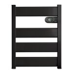 Sche - serviettes lysa  inertie cramique 500w - anthracite - fabriqu en espagne