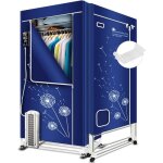 S�choir � linge �lectrique pliable - suteo - 1600 watts - 170 cm - trois couches - anion st�rilisant ...