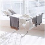 Sechoir linge electrique sche - linge chauffant lectrique pliant tendoir intrieur conome en nergie ...
