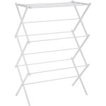 S�choir � linge pliable et portable dint�rieur (t�lescopique) dimensions : 145 po p x 295 po l x 418 ...