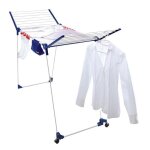 tendoir  linge leifheit pegasus 200 solid deluxe mobile 81517, schoir  linge  roulettes avec 20m ...