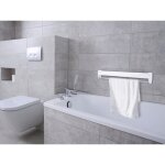 Schoir mural leifheit telegant 36 protect plus 83201 tendoir mural dpliable avec 5 barres de 72cm ...