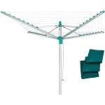 S�choir parapluie linomatic 500 easy �tendoir 50 m avec housse et syst�me easy - lift r�tractation automatique ...